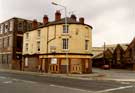 View: t07310 Norfolk Arms public house, No.160 Attercliffe Road and junction with Warren Street