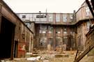 Derelict buildings of Tempered Spring Co.Ltd., spring manufacturers, Spring Works, junction of Warren Street and Attercliffe Road