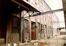 Derelict buildings of Tempered Spring Co.Ltd., spring manufacturers, Spring Works, junction of Warren Street and Attercliffe Road