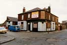 Derelict Lord Nelson public house, No.184 Greystock Street and junction with (right) Norroy Street (No.23)