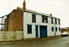 Vacant offices and workshop buildings on Trent Street, Attercliffe