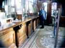 Counter area showing entrance doorway, Royal Bank of Scotland, No.747 Attercliffe Road