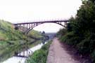 Footbridge linking Chippingham Street and Staniforth Road over the Sheffield and South Yorkshire Navigation canal.