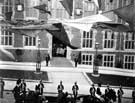 View: t07513 Royal visit of King Edward VII and Queen Alexandra to University of Sheffield, Western Bank
