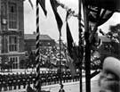 View: t07517 Royal visit of King Edward VII and Queen Alexandra to University of Sheffield, Western Bank