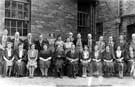 Woodhouse Grammar School staff photograph, possibly 1948