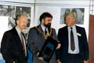 Alcan Recycling scheme showing (centre) Lord Mayor, Councillor Anthony Damms, early 1990s
