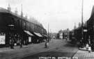 Lansett Road showing tram tracks
