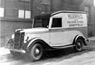 Wilson Peck Ltd delivery van, registration no. BWJ 250. Wilson Peck Ltd delivery van, registration no. BWJ 250.