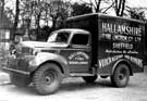 Lorry belonging to Hallamshire Tyre and Motor Company Ltd. Lorry belonging to Hallamshire Tyre and Motor Company Ltd.