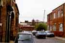 Daniel Doncaster and Sons Ltd, looking southwards across Hoyle Street towards the cementation furnace, 1988