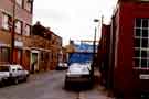 View looking south across Hoyle Street at the premises of Daniel Doncaster and Sons Ltd being demolished, 1988.