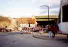 Construction of new Supertram bridge alongside the existing rail bridge on Worksop Road, Attercliffe