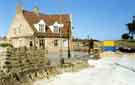 Roadworks outside the Old Harrow public house, (latterly the Bay of Bengal Indian restaurant), junction of White Lane and Fox Lane, Gleadless