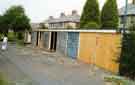 Derelict garages in Grenoside 