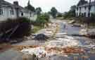 Houses prior to demolition on Stonecliffe Road, Manor