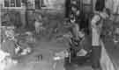 Children's metalwork class, possibly Woodthorpe School Children's metalwork class, possibly Woodthorpe School