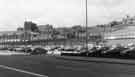 View: t08486 Vauxhall car and van dealers on Savile Street showing Spital Hill (background)