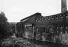 View from Effingham Road of rear of Thomas W. Ward Ltd., Albion Works, Savile Street, Attercliffe  