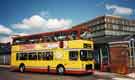 View: t08598 First Mainline Dennis Dominator bus at Pond Street bus station