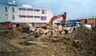 Demolition at Chaucer School, Wordsworth Avenue, Parson Cross