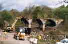 Demolition of bridge on Cart Road, High Green near Thorncliffe Industrial Estate 