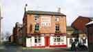 Red Lion public house, No.109 Charles Street at junction of (left) Eyre Lane