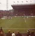 View of football match at Hillsborough football ground