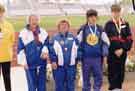 Special Olympics, medals ceremony, Don Valley Stadium, Attercliffe