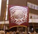 Possible National Union of Mineworkers march with miners from Houghton Main Colliery, near Barnsley