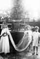 Possibly May Queen celebration outside Whitby Road School, Darnall Possibly May Queen celebration outside Whitby Road School, Darnall