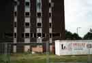 Tower block on Jordanthorpe / Batemoor housing estate prior to demolition