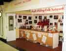 South Riding Folk Network. Temporary shop in the Orchard Square shopping centre 