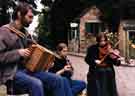 South Riding Folk Network. Folk musicians performing at Abbeydale Industrial Hamlet