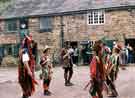 South Riding Folk Network. Wicked Stix Border Morris Dancers performing at Abbeydale Industrial Hamlet