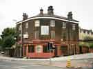 White Swan public house, No.105 Meadowhall Road at junction with (right) Jenkin Road c.1998