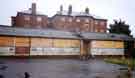 Derelict classrooms in the grounds of Mount Pleasant, Sharrow Lane