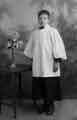 Choir boy at Emmanuel Church, Attercliffe Road, Attercliffe