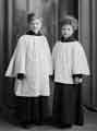 Choir boys at Emmanuel Church, Attercliffe Road, Attercliffe