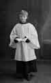 Desmond James, choir boy at Emmanuel Church, Attercliffe Road, Attercliffe