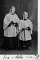 Eric and Bobby Mees, choir boys at Emmanuel Church, Attercliffe Road, Attercliffe