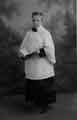Choir boy at Emmanuel Church, Attercliffe Road, Attercliffe