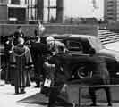 View: t10188 Elizabeth, Queen Mother arriving for the opening of the Arts Tower, University of Sheffield, Western Bank