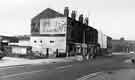 Derelict shops prior to demolition on Sutherland Street 