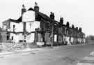 Demolition of housing on Mount Pleasant Road, Sharrow