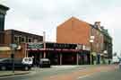 Desire (latterly the Naughty Company.Com), fantasy clothing, No. 619 Attercliffe Road at the junction with Sleaford Street looking towards the former Midland Bank No. 629 Attercliffe Road