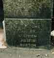 Foundation stone laid by Stephen Austin Burton possibly on former Montague Burton Ltd (tailors) building at Nos.783 - 787 Attercliffe Road at the corner with Vicarage Road.