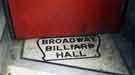 Entrance step to Broadway Billiard Hall (latterly Hot Spots Luxury) , No.147 Attercliffe Road