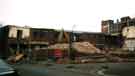 Demolition of Parkin Silversmiths Ltd., Cornwall Works, junction of (left) Bowling Green Street, Green Lane and (right) Ebenezer Place