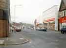 Shops on Crookes immediately prior to traffice calming measures
